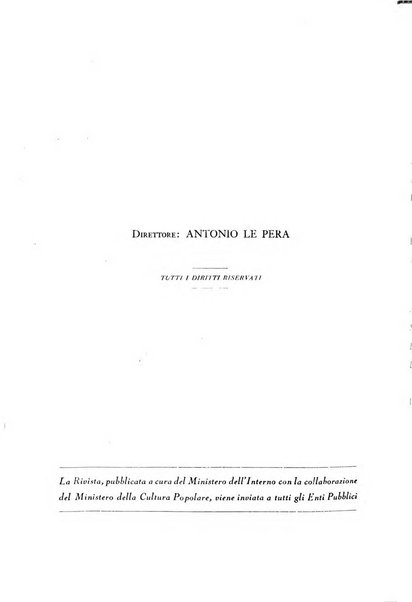 Razza e civilta rivista mensile del Consiglio superiore e della Direzione generale per la demografia e la razza