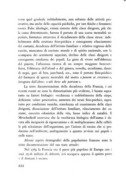 Razza e civilta rivista mensile del Consiglio superiore e della Direzione generale per la demografia e la razza