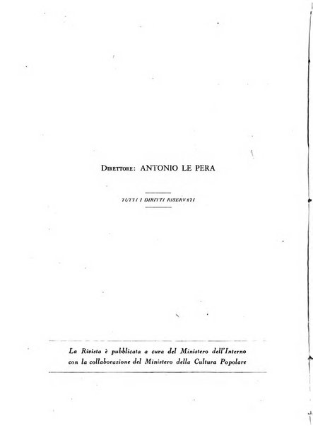 Razza e civilta rivista mensile del Consiglio superiore e della Direzione generale per la demografia e la razza