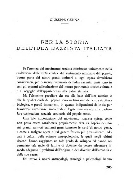 Razza e civilta rivista mensile del Consiglio superiore e della Direzione generale per la demografia e la razza