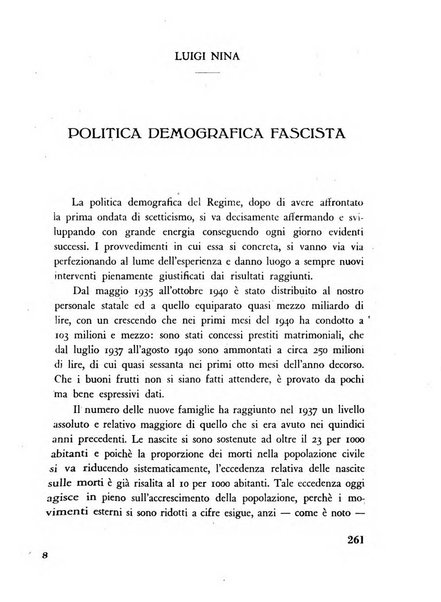 Razza e civilta rivista mensile del Consiglio superiore e della Direzione generale per la demografia e la razza