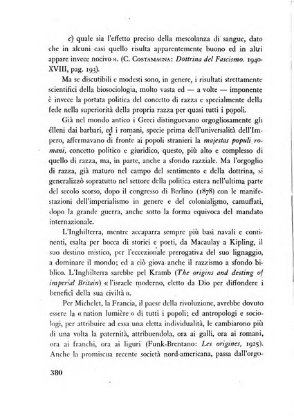 Razza e civilta rivista mensile del Consiglio superiore e della Direzione generale per la demografia e la razza