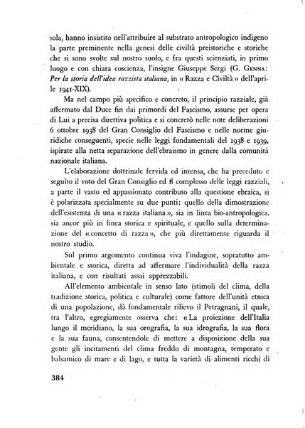 Razza e civilta rivista mensile del Consiglio superiore e della Direzione generale per la demografia e la razza