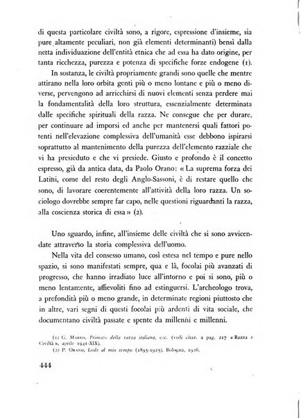 Razza e civilta rivista mensile del Consiglio superiore e della Direzione generale per la demografia e la razza