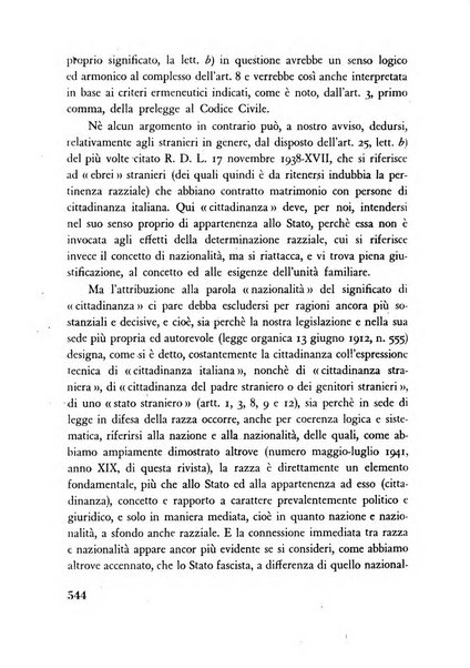 Razza e civilta rivista mensile del Consiglio superiore e della Direzione generale per la demografia e la razza