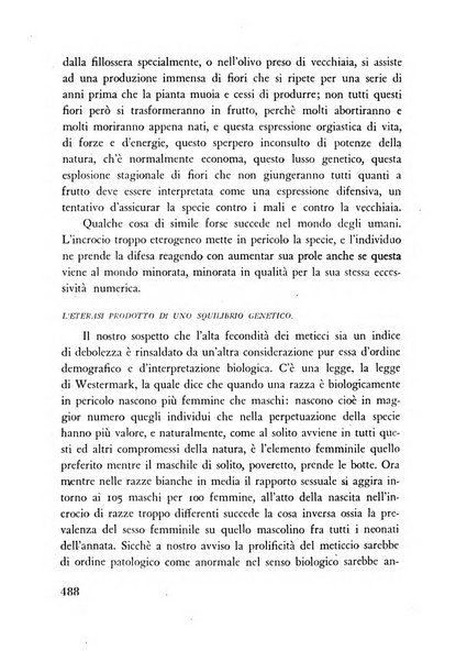 Razza e civilta rivista mensile del Consiglio superiore e della Direzione generale per la demografia e la razza