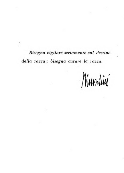 Razza e civilta rivista mensile del Consiglio superiore e della Direzione generale per la demografia e la razza