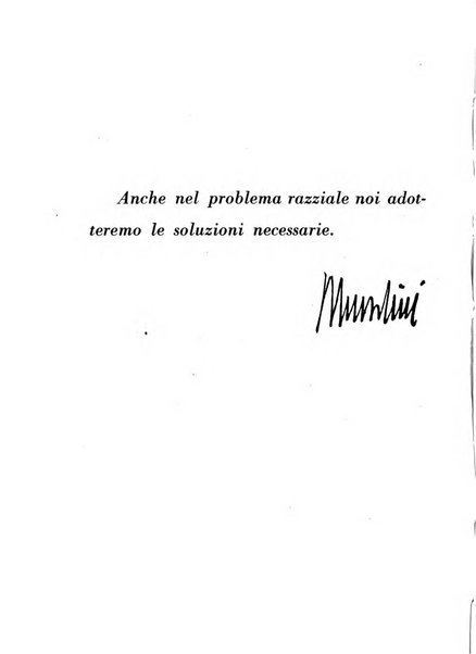 Razza e civilta rivista mensile del Consiglio superiore e della Direzione generale per la demografia e la razza