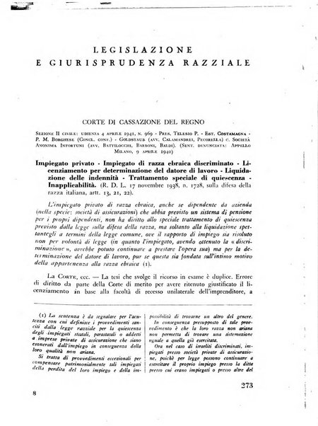 Razza e civilta rivista mensile del Consiglio superiore e della Direzione generale per la demografia e la razza