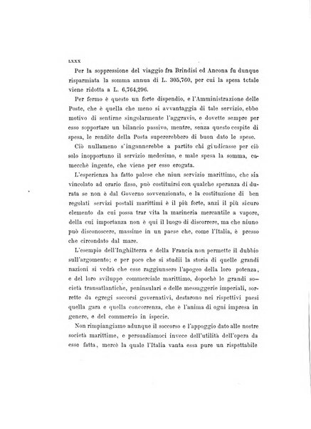 ... relazione sul servizio postale in Italia