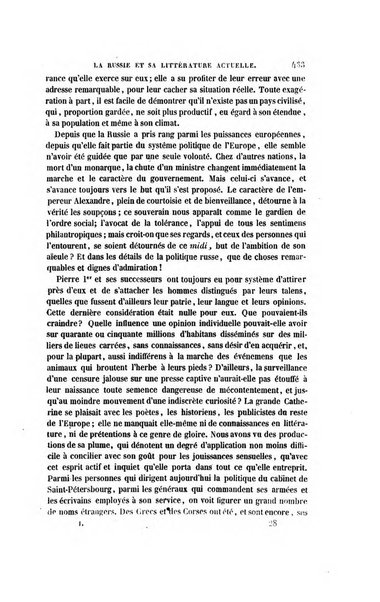 Revue britannique, ou choix d'articles traduits des meilleurs ecrits periodiques de la Grande Bretagne, sur la litterature ...