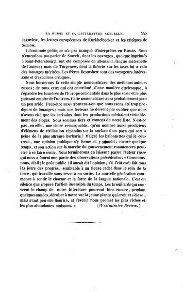 Revue britannique, ou choix d'articles traduits des meilleurs ecrits periodiques de la Grande Bretagne, sur la litterature ...