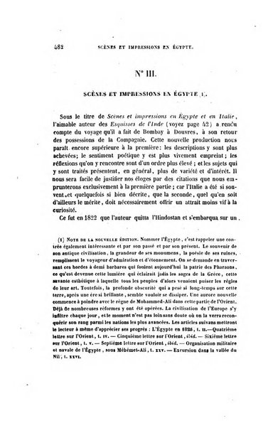 Revue britannique, ou choix d'articles traduits des meilleurs ecrits periodiques de la Grande Bretagne, sur la litterature ...