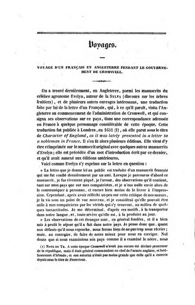 Revue britannique, ou choix d'articles traduits des meilleurs ecrits periodiques de la Grande Bretagne, sur la litterature ...