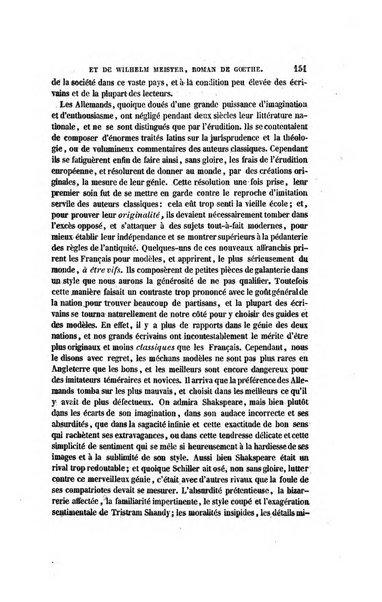 Revue britannique, ou choix d'articles traduits des meilleurs ecrits periodiques de la Grande Bretagne, sur la litterature ...