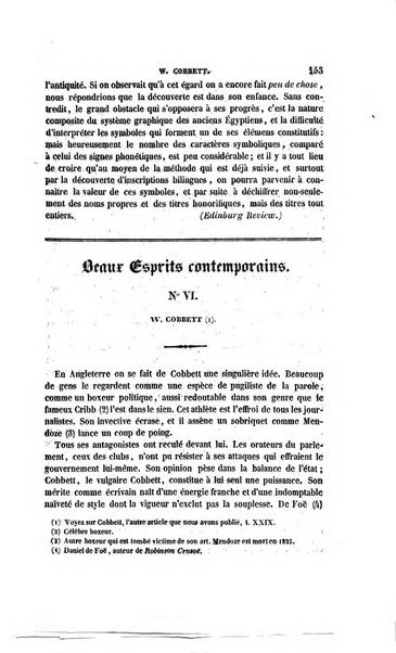 Revue britannique, ou choix d'articles traduits des meilleurs ecrits periodiques de la Grande Bretagne, sur la litterature ...