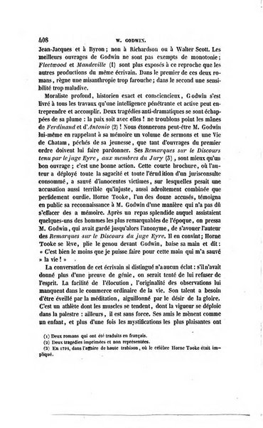 Revue britannique, ou choix d'articles traduits des meilleurs ecrits periodiques de la Grande Bretagne, sur la litterature ...