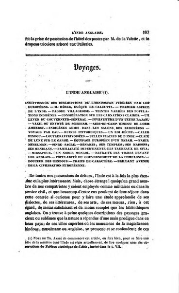 Revue britannique, ou choix d'articles traduits des meilleurs ecrits periodiques de la Grande Bretagne, sur la litterature ...