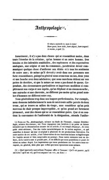 Revue britannique, ou choix d'articles traduits des meilleurs ecrits periodiques de la Grande Bretagne, sur la litterature ...