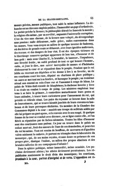 Revue britannique, ou choix d'articles traduits des meilleurs ecrits periodiques de la Grande Bretagne, sur la litterature ...