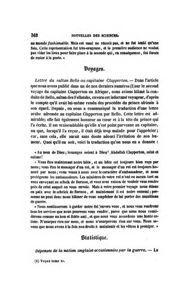 Revue britannique, ou choix d'articles traduits des meilleurs ecrits periodiques de la Grande Bretagne, sur la litterature ...