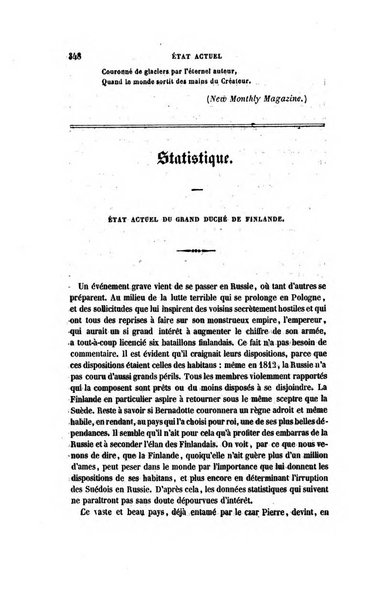 Revue britannique, ou choix d'articles traduits des meilleurs ecrits periodiques de la Grande Bretagne, sur la litterature ...