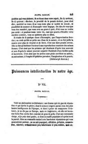 Revue britannique, ou choix d'articles traduits des meilleurs ecrits periodiques de la Grande Bretagne, sur la litterature ...