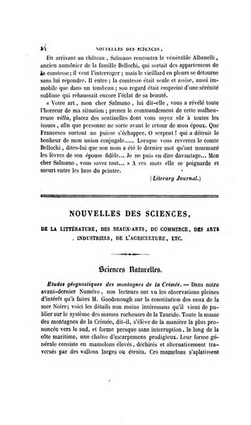 Revue britannique, ou choix d'articles traduits des meilleurs ecrits periodiques de la Grande Bretagne, sur la litterature ...