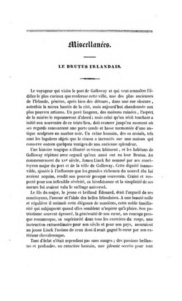 Revue britannique, ou choix d'articles traduits des meilleurs ecrits periodiques de la Grande Bretagne, sur la litterature ...