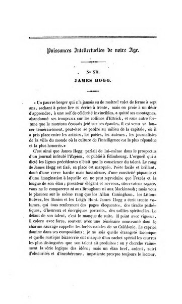 Revue britannique, ou choix d'articles traduits des meilleurs ecrits periodiques de la Grande Bretagne, sur la litterature ...