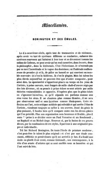 Revue britannique, ou choix d'articles traduits des meilleurs ecrits periodiques de la Grande Bretagne, sur la litterature ...