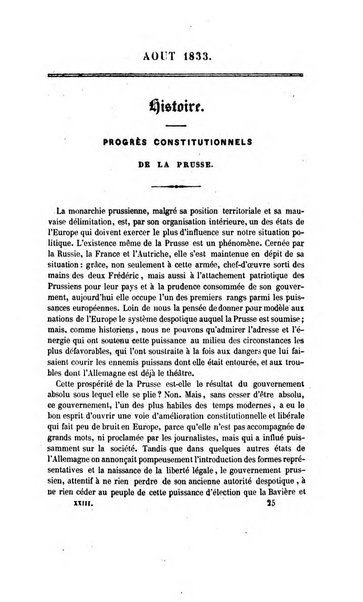 Revue britannique, ou choix d'articles traduits des meilleurs ecrits periodiques de la Grande Bretagne, sur la litterature ...