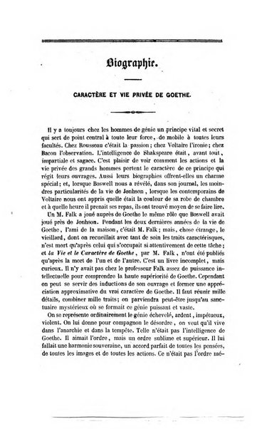 Revue britannique, ou choix d'articles traduits des meilleurs ecrits periodiques de la Grande Bretagne, sur la litterature ...