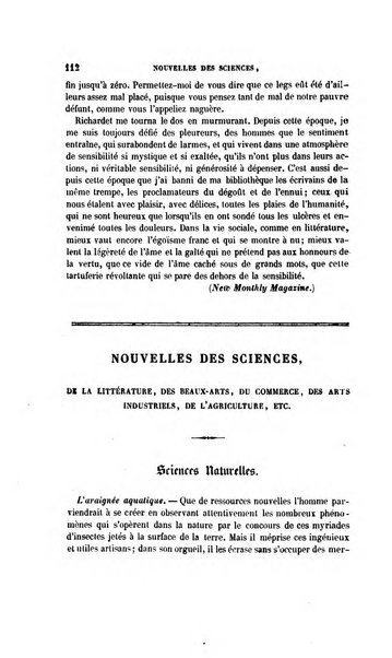 Revue britannique, ou choix d'articles traduits des meilleurs ecrits periodiques de la Grande Bretagne, sur la litterature ...