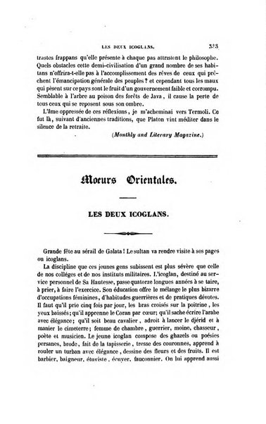 Revue britannique, ou choix d'articles traduits des meilleurs ecrits periodiques de la Grande Bretagne, sur la litterature ...