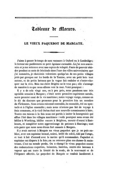 Revue britannique, ou choix d'articles traduits des meilleurs ecrits periodiques de la Grande Bretagne, sur la litterature ...