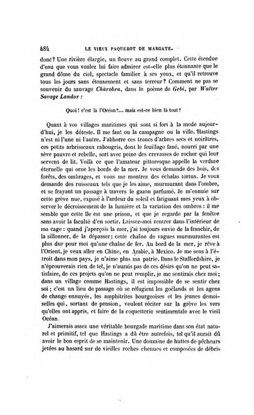 Revue britannique, ou choix d'articles traduits des meilleurs ecrits periodiques de la Grande Bretagne, sur la litterature ...