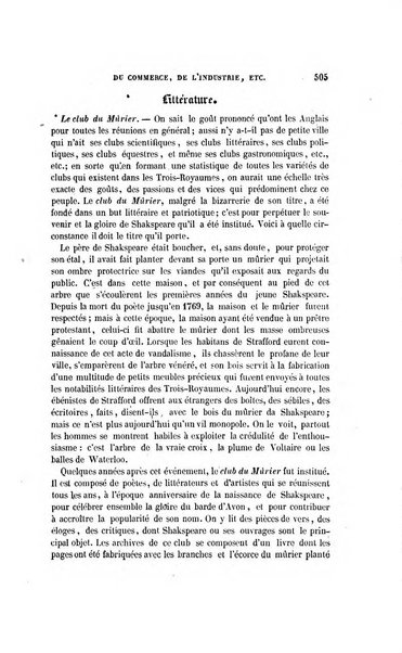 Revue britannique, ou choix d'articles traduits des meilleurs ecrits periodiques de la Grande Bretagne, sur la litterature ...