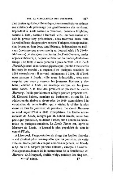 Revue britannique, ou choix d'articles traduits des meilleurs ecrits periodiques de la Grande Bretagne, sur la litterature ...