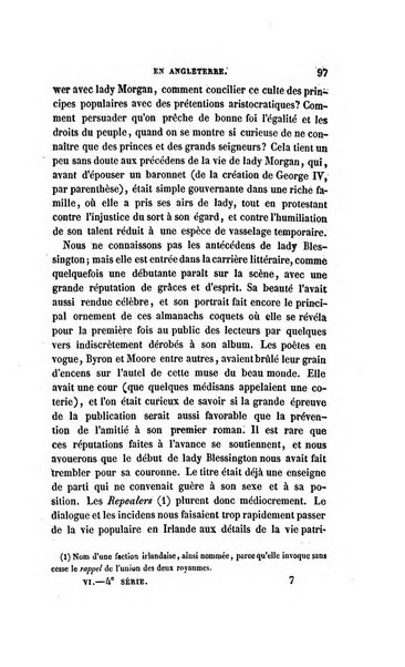 Revue britannique, ou choix d'articles traduits des meilleurs ecrits periodiques de la Grande Bretagne, sur la litterature ...