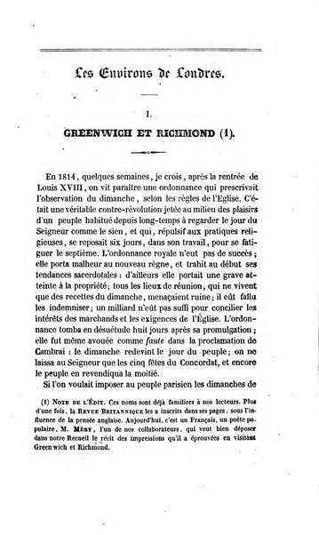 Revue britannique, ou choix d'articles traduits des meilleurs ecrits periodiques de la Grande Bretagne, sur la litterature ...