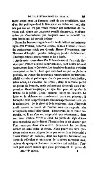 Revue britannique, ou choix d'articles traduits des meilleurs ecrits periodiques de la Grande Bretagne, sur la litterature ...