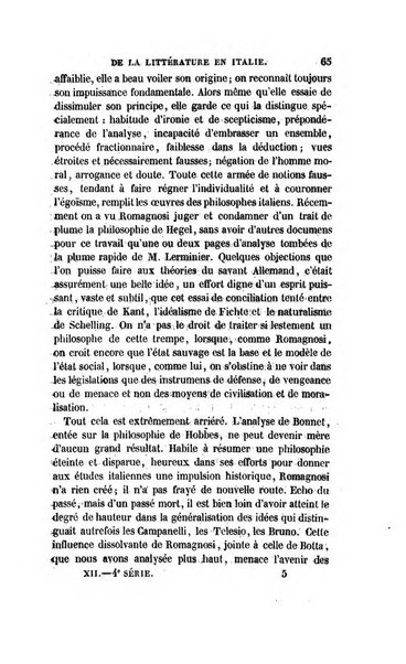 Revue britannique, ou choix d'articles traduits des meilleurs ecrits periodiques de la Grande Bretagne, sur la litterature ...