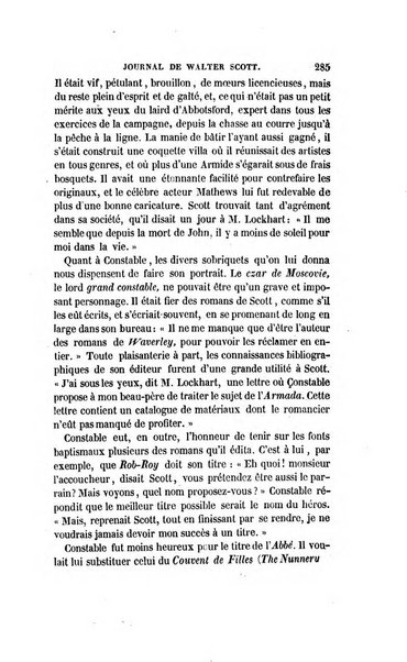 Revue britannique, ou choix d'articles traduits des meilleurs ecrits periodiques de la Grande Bretagne, sur la litterature ...