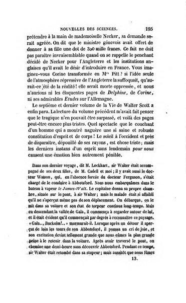 Revue britannique, ou choix d'articles traduits des meilleurs ecrits periodiques de la Grande Bretagne, sur la litterature ...