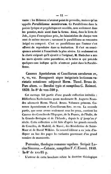 Revue de bibliographie analytique, ou Compte rendu des ouvrages scientifiques et de haute litterature publies en France et a l'etranger ...