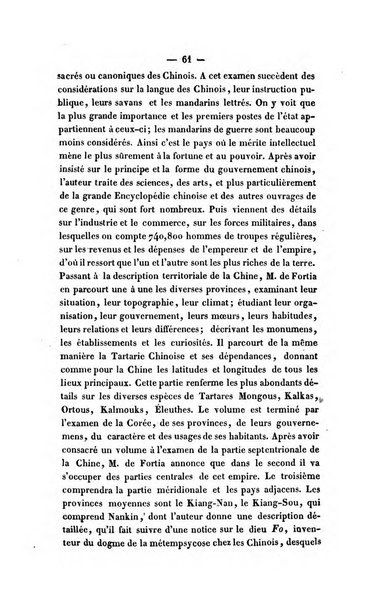 Revue de bibliographie analytique, ou Compte rendu des ouvrages scientifiques et de haute litterature publies en France et a l'etranger ...