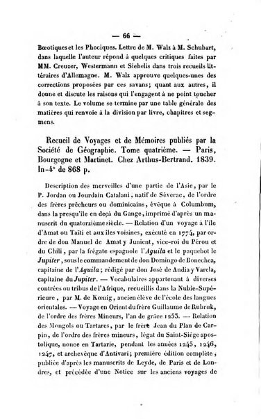 Revue de bibliographie analytique, ou Compte rendu des ouvrages scientifiques et de haute litterature publies en France et a l'etranger ...