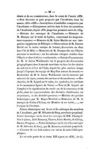 Revue de bibliographie analytique, ou Compte rendu des ouvrages scientifiques et de haute litterature publies en France et a l'etranger ...