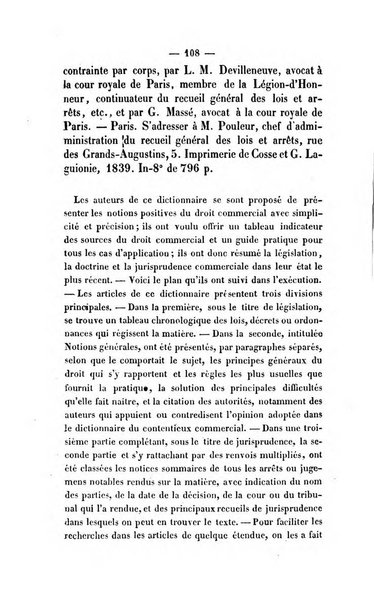 Revue de bibliographie analytique, ou Compte rendu des ouvrages scientifiques et de haute litterature publies en France et a l'etranger ...